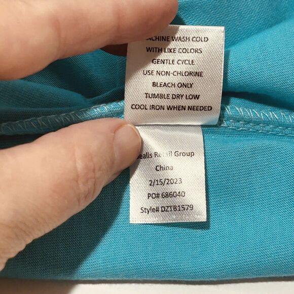 NEW Boys Size 4T "Daycare Essentials" Aqua Shirt dot & ZAZZ Toddler Top - Picture 8 of 8